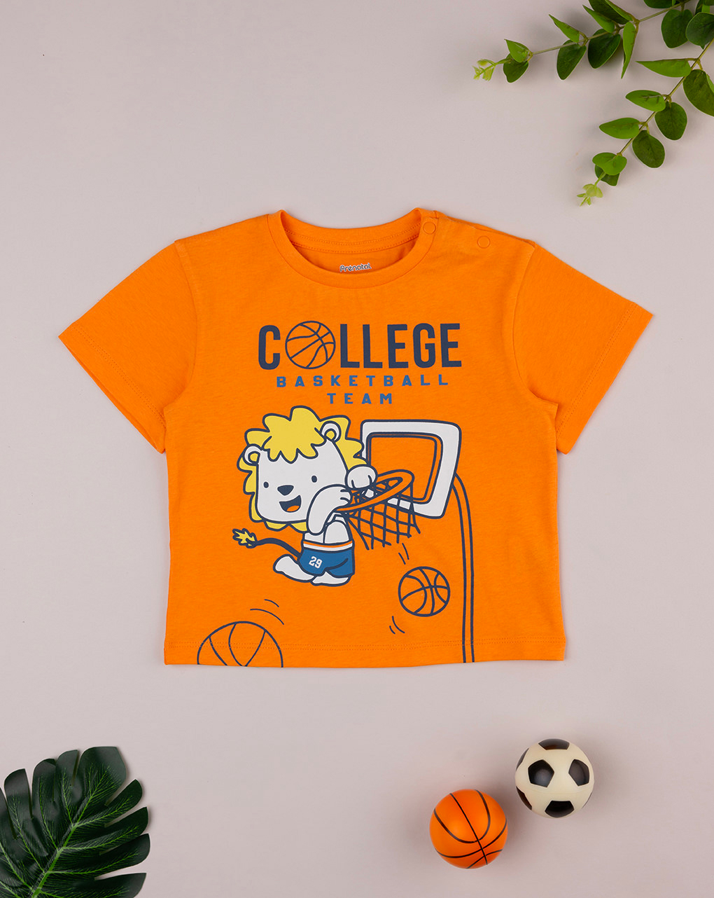 Camiseta naranja para bebé - Prénatal