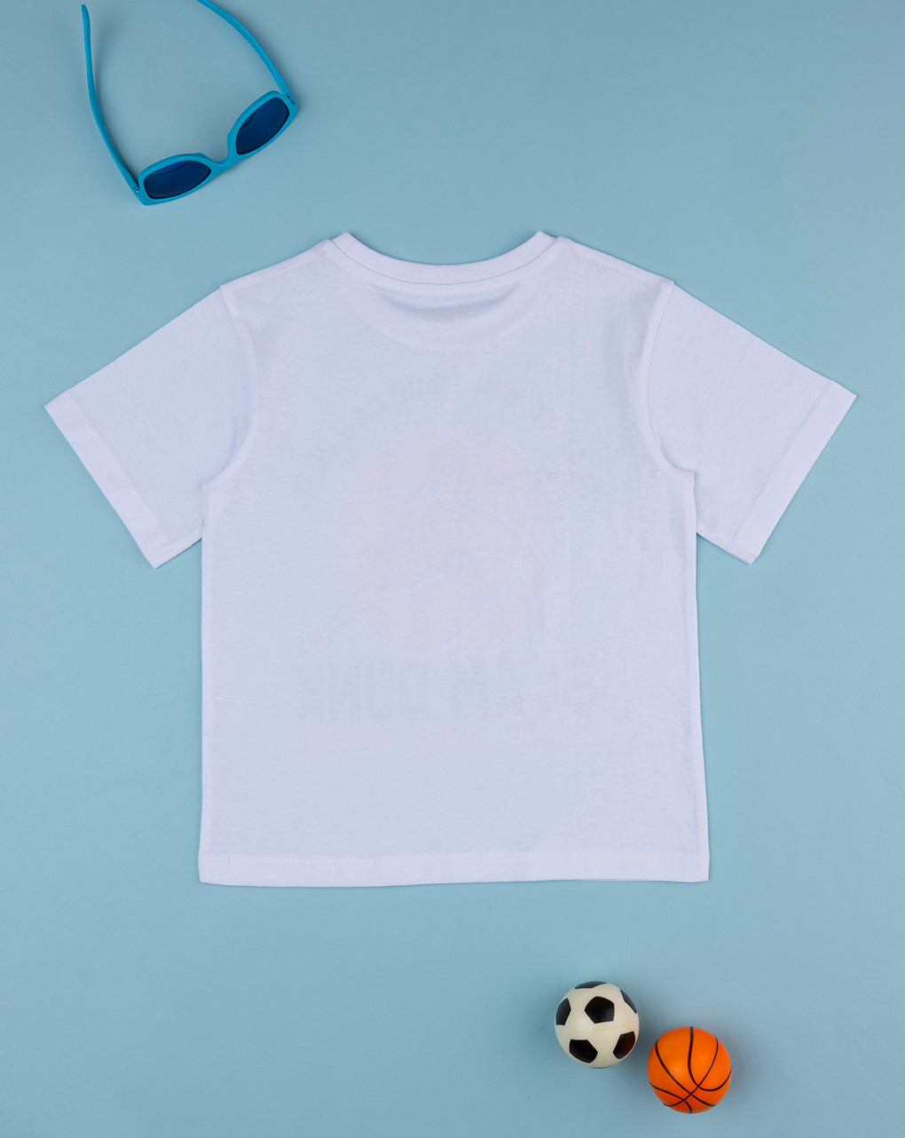 Camiseta informal de manga corta para niños baloncesto - Prénatal