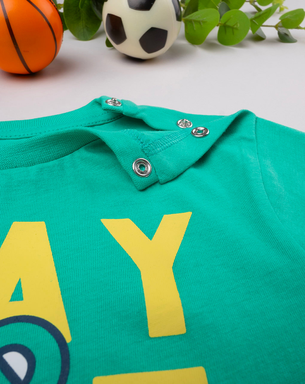 Camiseta informal para niños verde - Prénatal