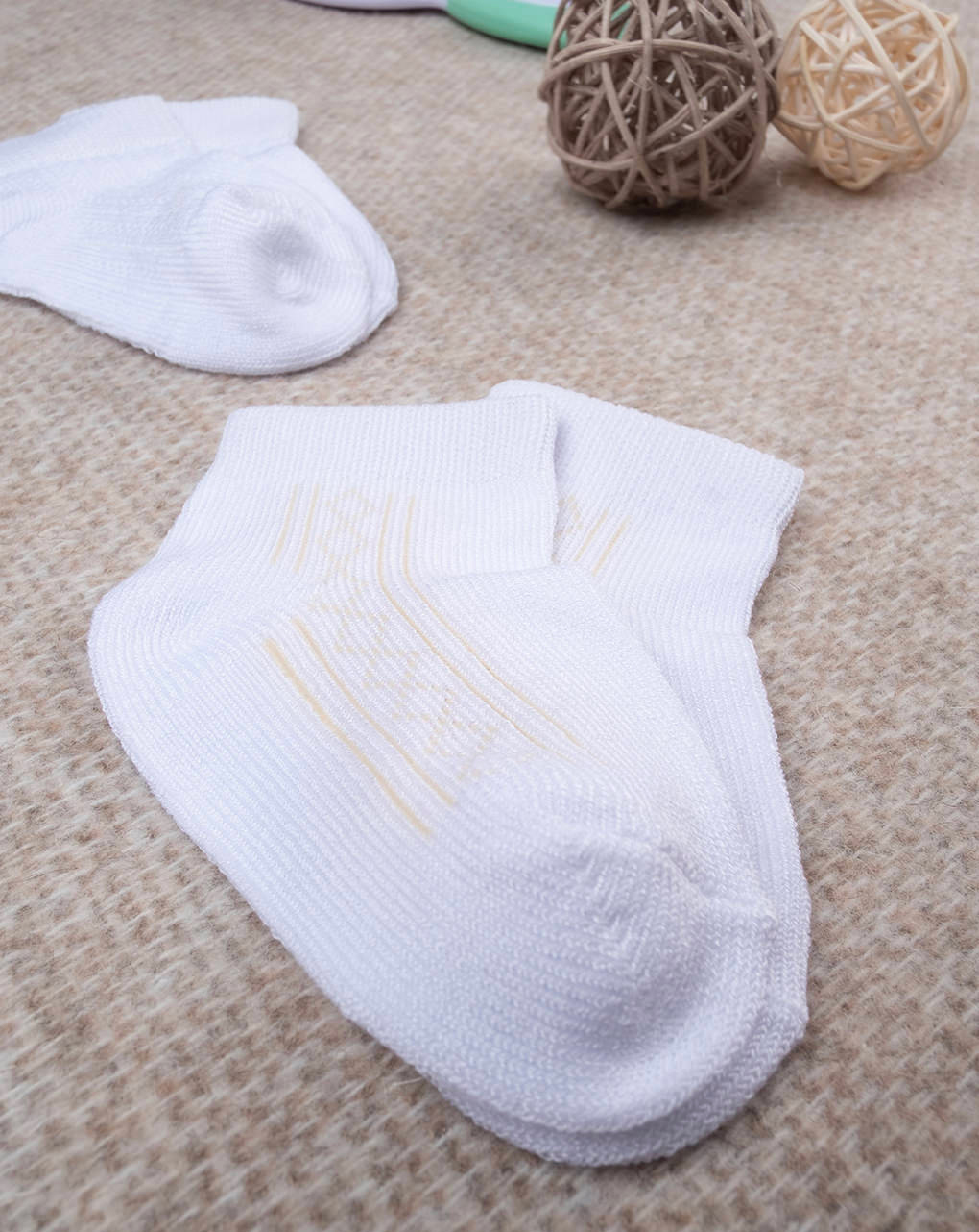 Lote 2 calcetines bebé blanco - Prénatal