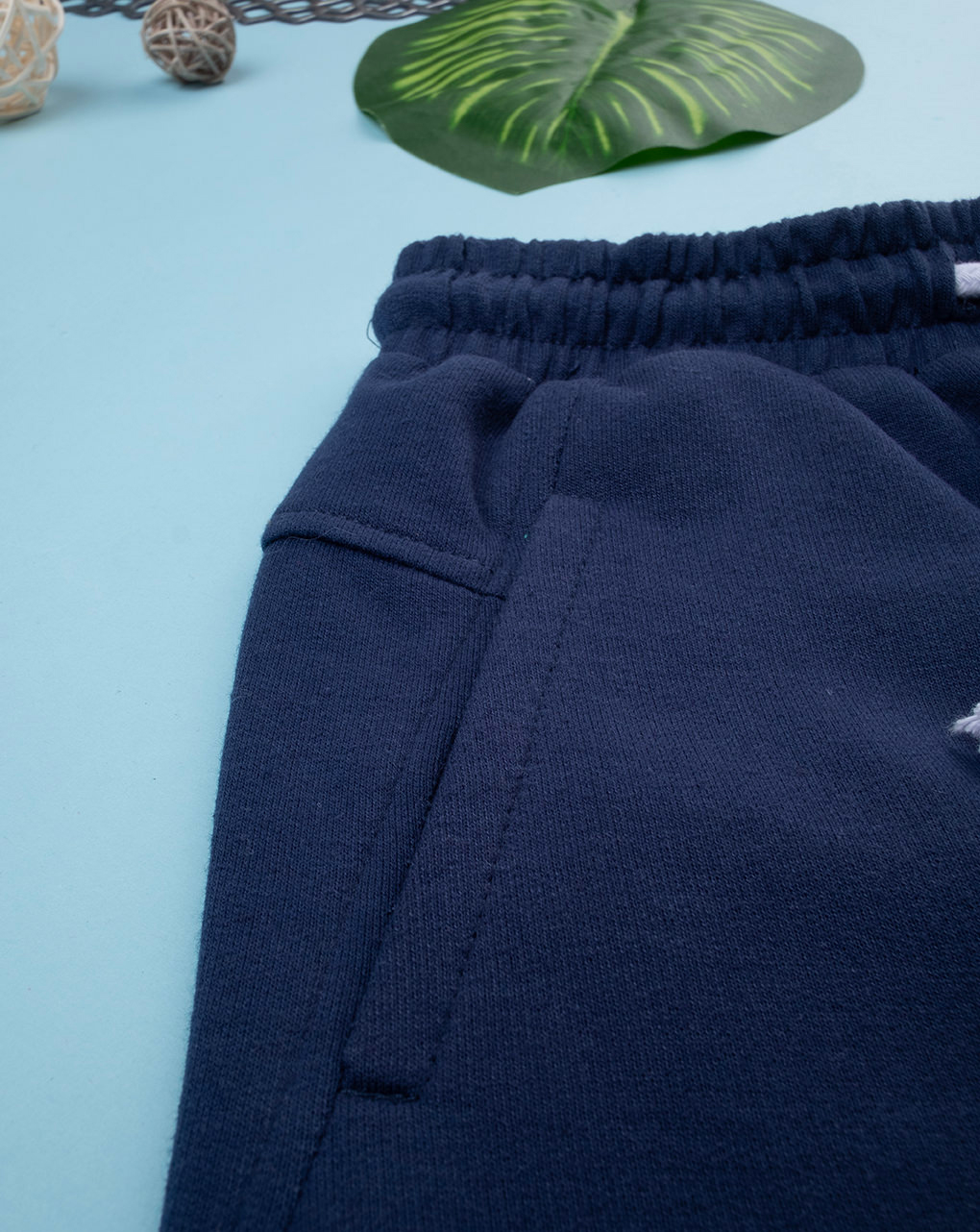 Pantalones cortos de verano azul bebé - Prénatal