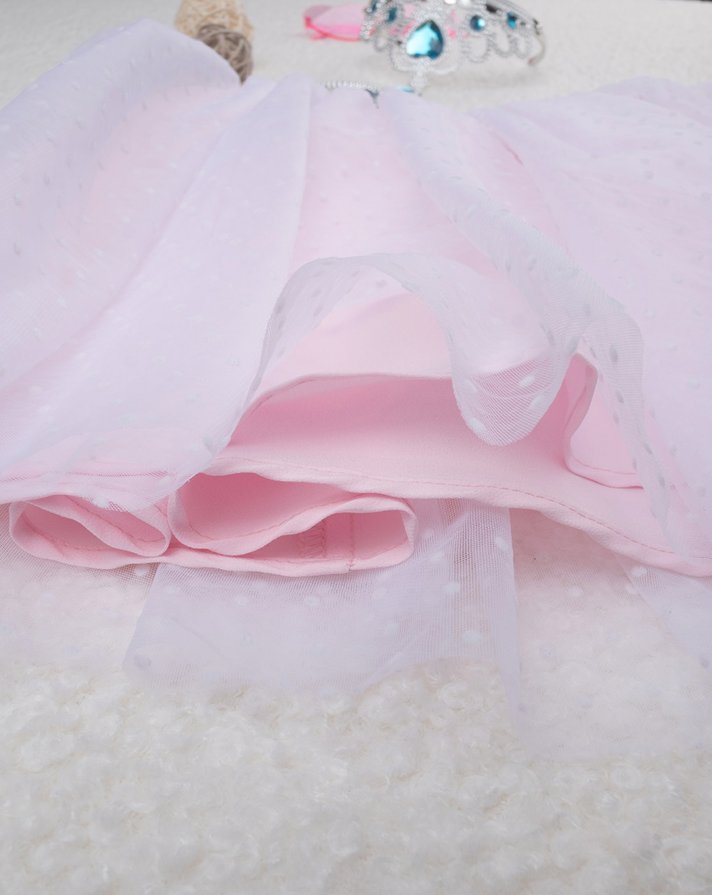 Falda de tul rosa bebé niña - Prénatal