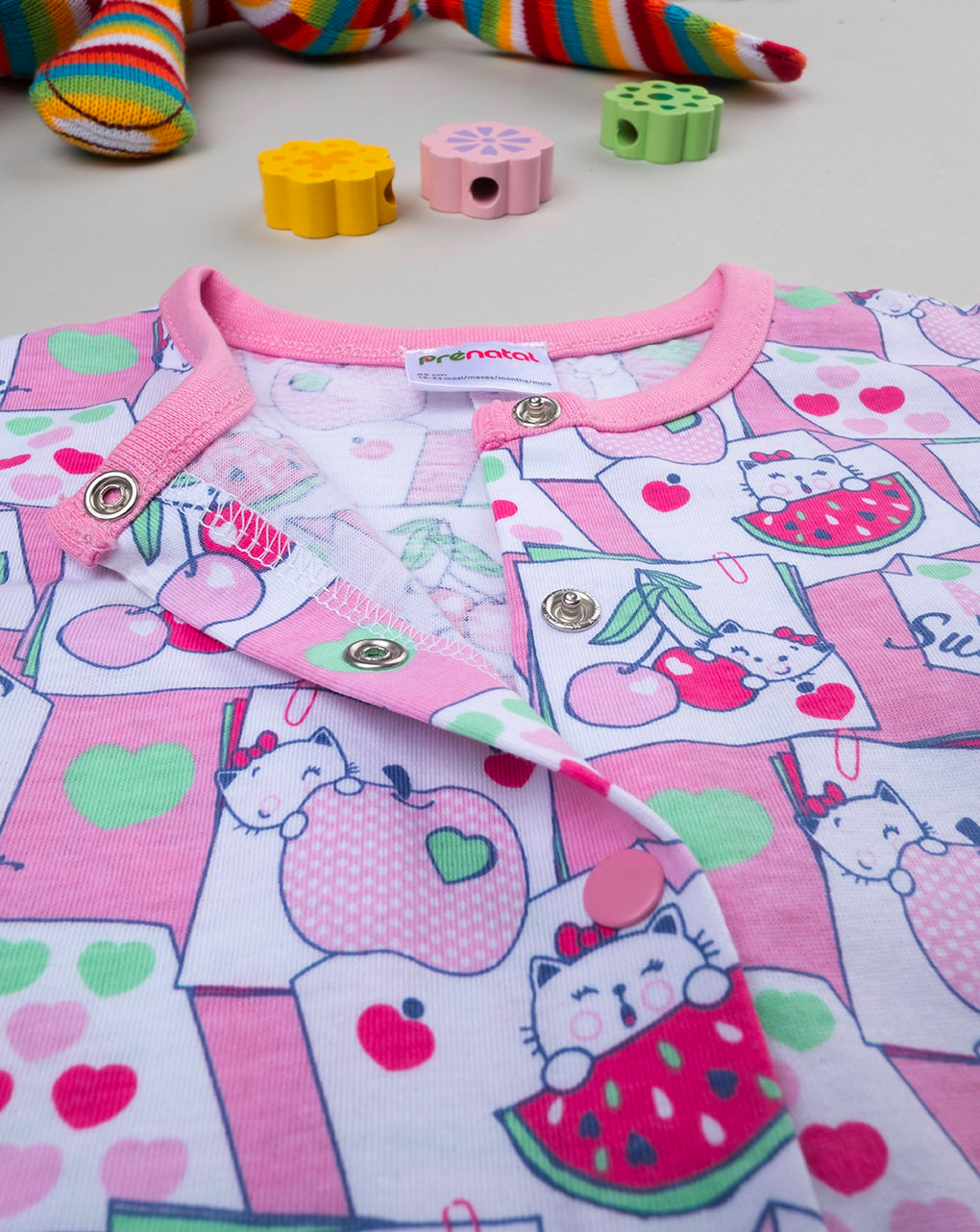 Pijama de frutas de fantasía para niña - Prénatal