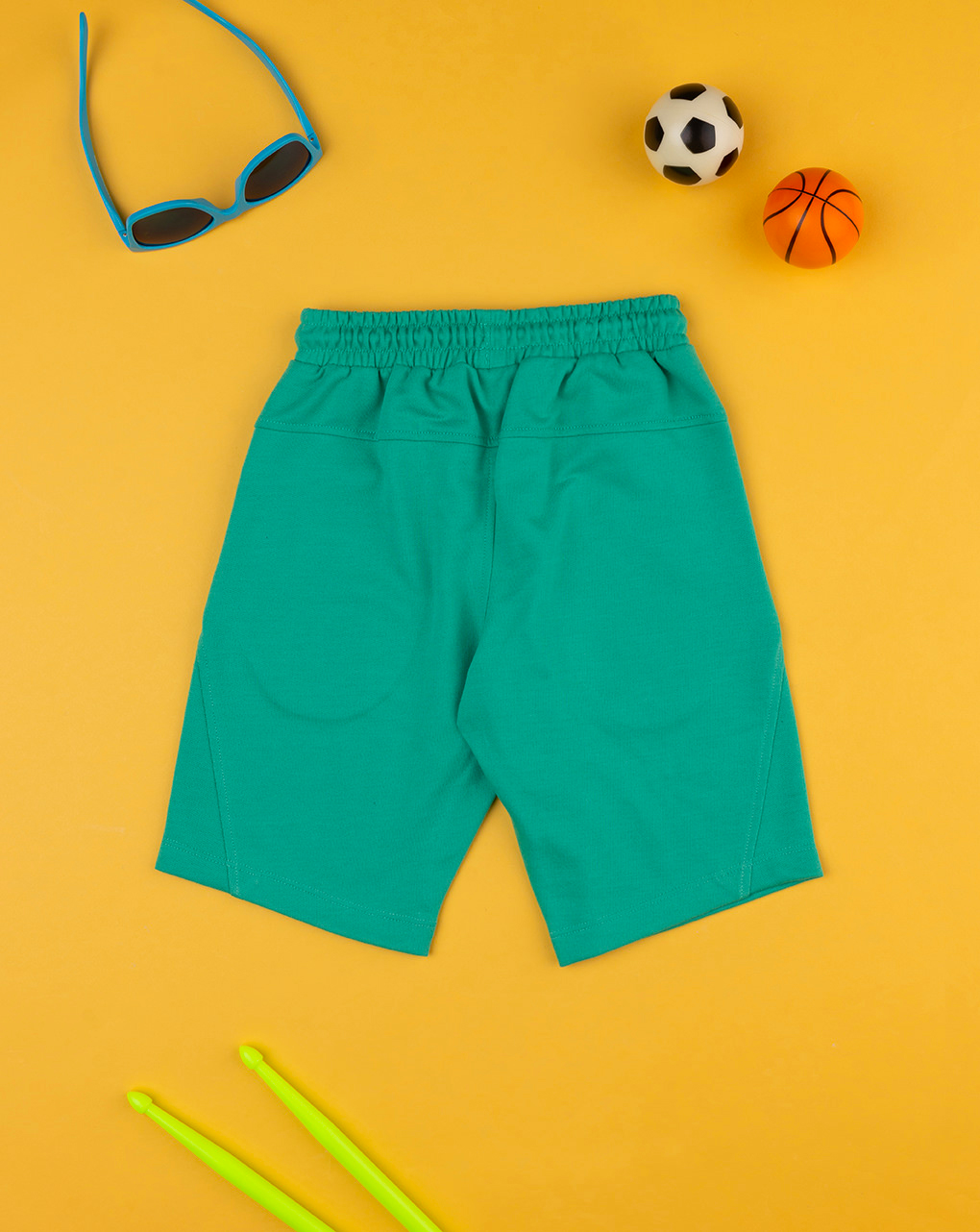 Pantalón corto de verano verde de niño - Prénatal