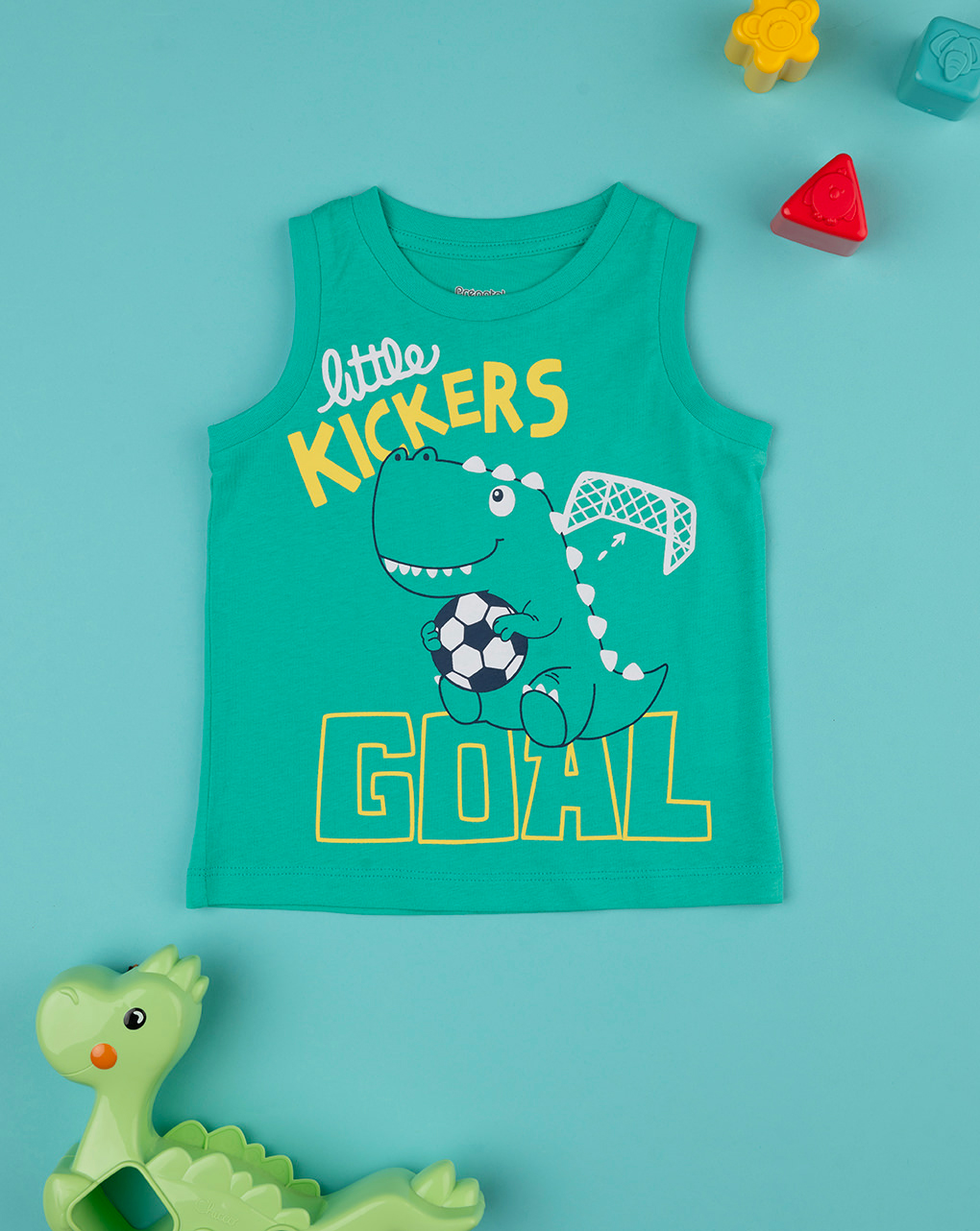 Camiseta de tirantes verde bebé - Prénatal