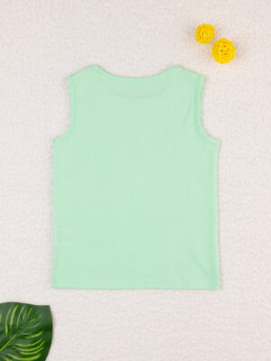 Camiseta de tirantes holgada verde de niña - Prénatal