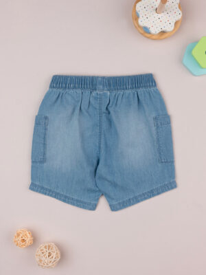 Pantalón corto de chambray niño oeko-tex - Prénatal