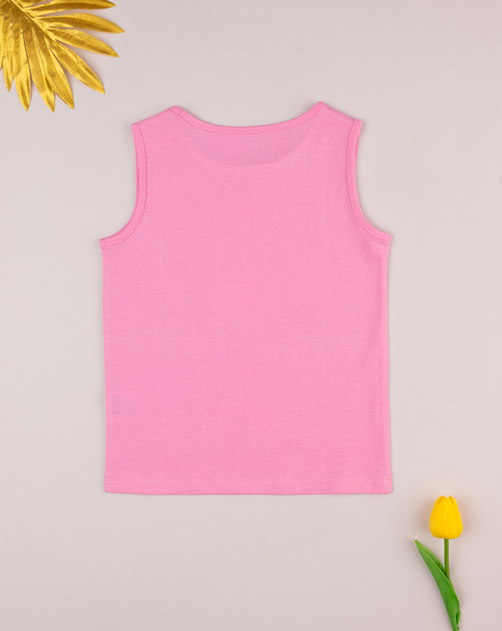 Camiseta de tirantes 'daisy' rosa de niña - Prénatal