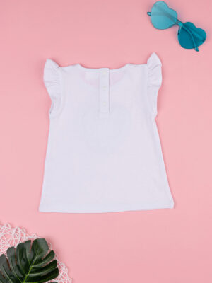 Camiseta corazón blanca de niña - Prénatal