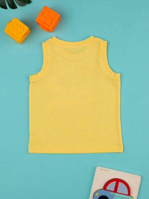Camiseta de tirantes amarilla para bebé - Prénatal