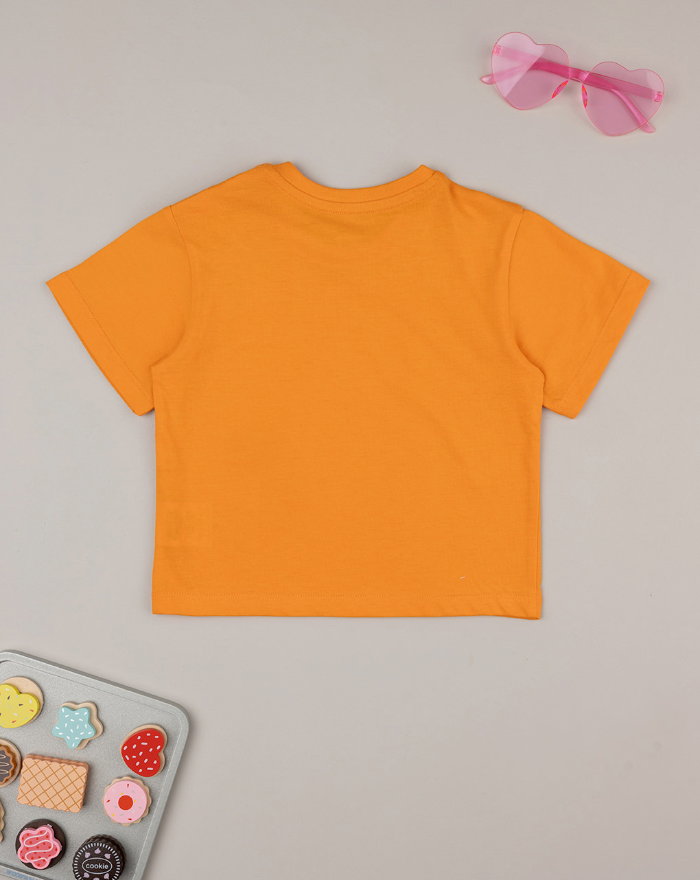 Camiseta naranja de manga corta - Prénatal