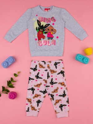 Pijama largo de dos piezas para niña "bing - Prénatal