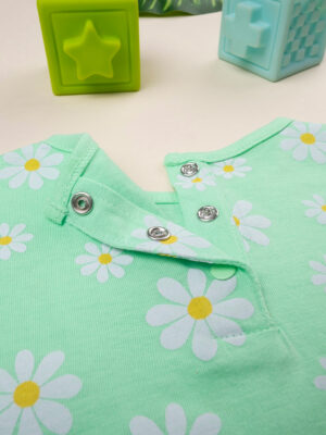 Camiseta informal para niña con un estampado margaritas - Prénatal