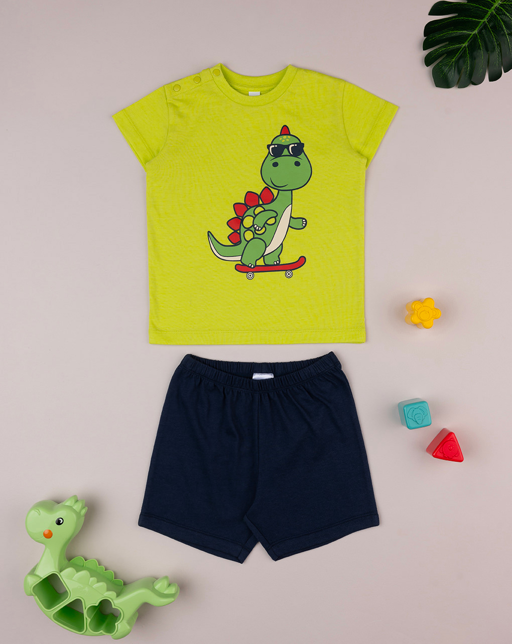 Pijama de verano de dos piezas para niño 'dragon - Prénatal