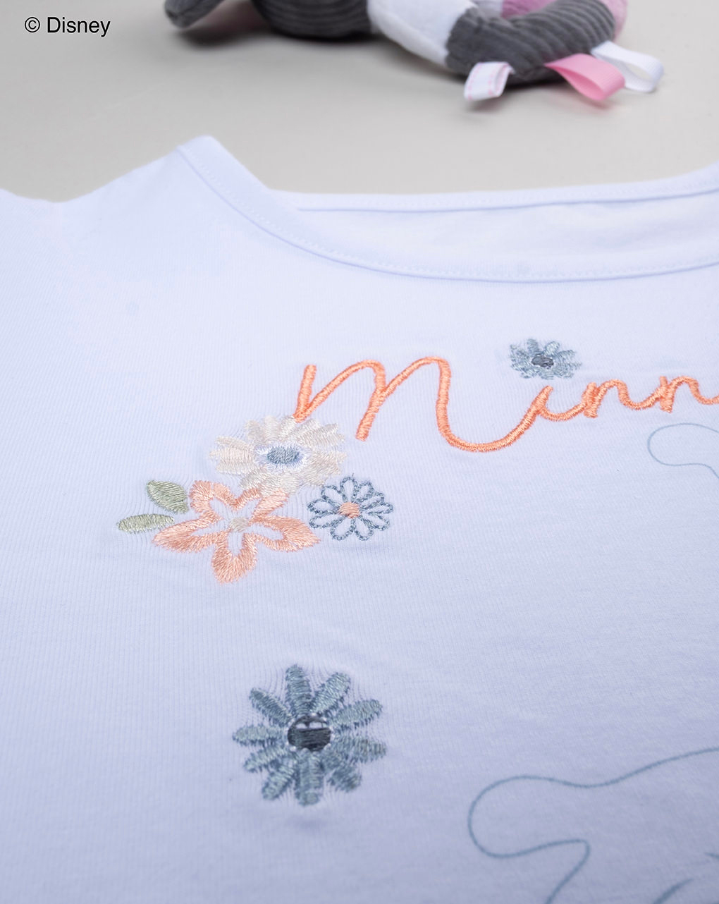 Camiseta disney minnie blanca de niña - Prénatal