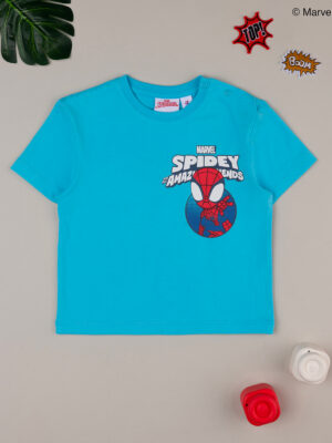 Camiseta spidey azul bebé - Prénatal