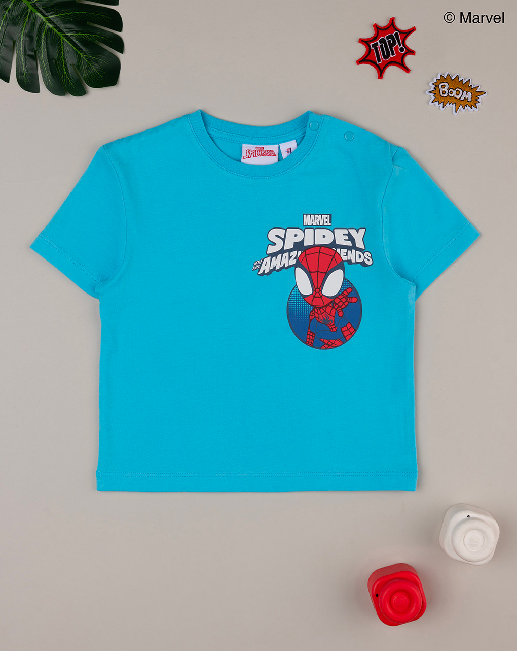 Camiseta spidey azul bebé - Prénatal