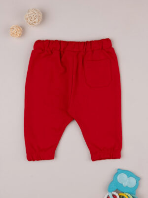 Pantalones deportivos rojos de niño - Prénatal