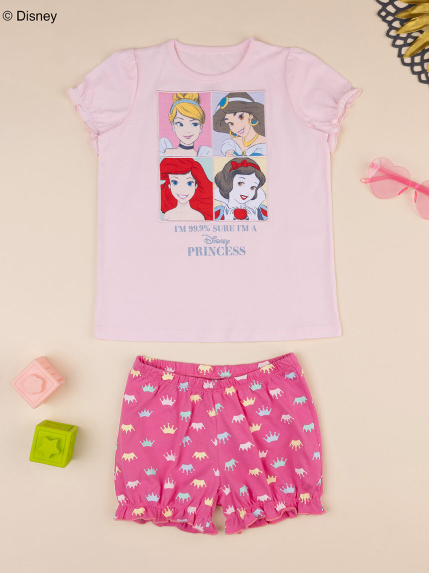 Pijama princesas rosa bebé - Prénatal