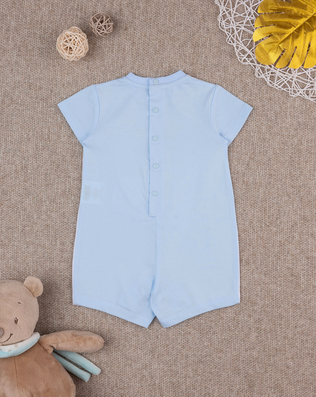 Pijama de punto azul bebé - Prénatal
