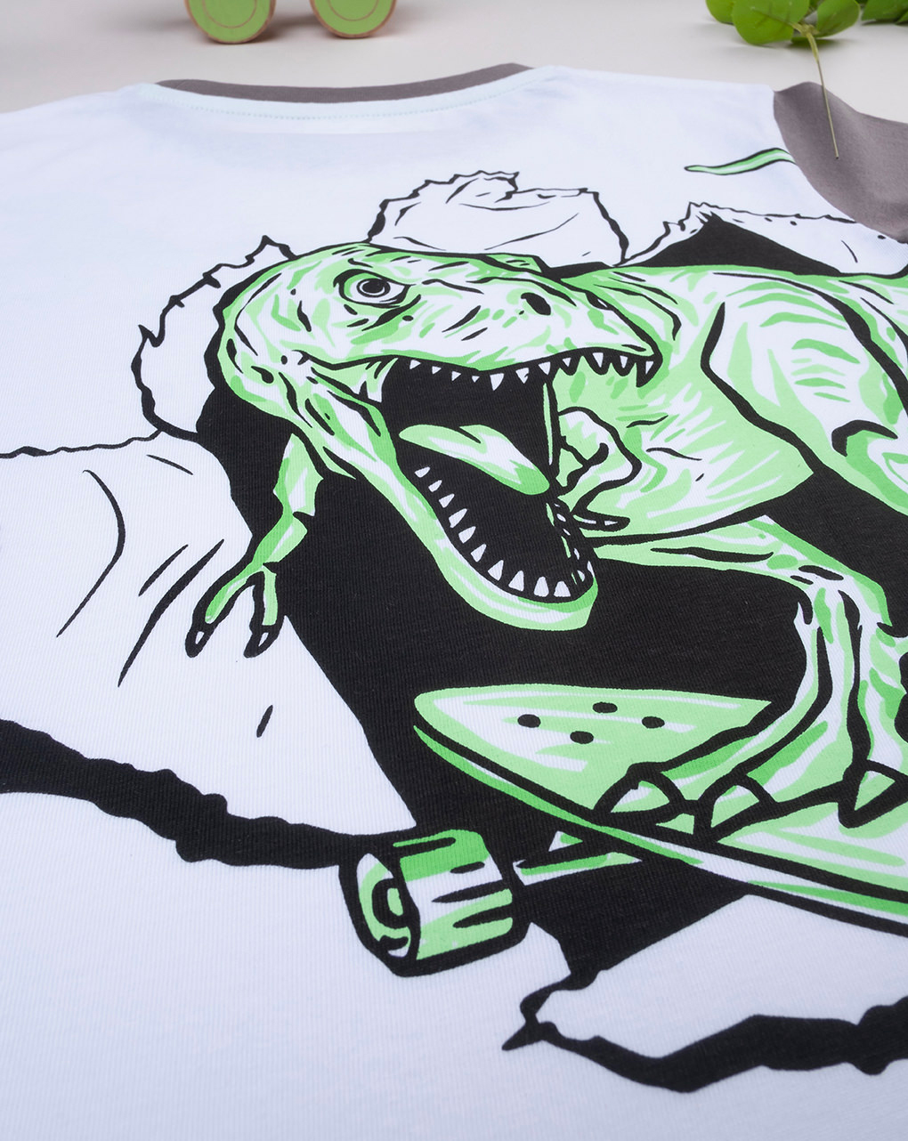 Camiseta de media manga "t-rex - Prénatal