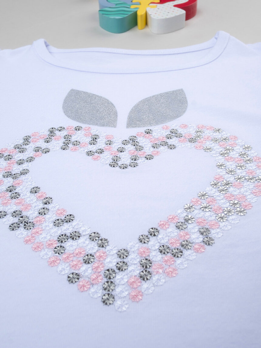 Camiseta para niña elegant con decoración frontal - Prénatal