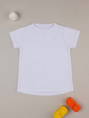 Camiseta blanca básica de niña - Prénatal