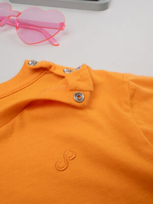 Camiseta naranja de manga corta - Prénatal
