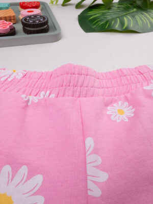 Pantalones cortos de felpina rosa "margherite - Prénatal