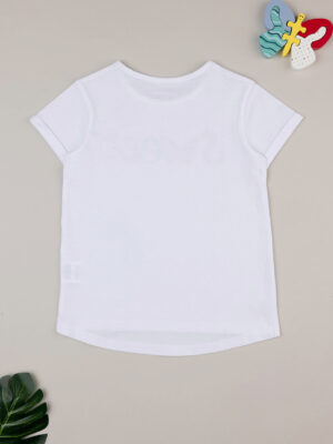 Camiseta blanca de chica 'sweet - Prénatal