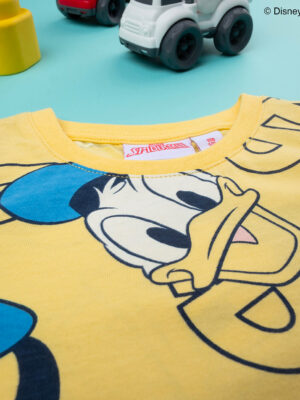 Camiseta de tirantes para bebé del pato donald amarillo - Prénatal