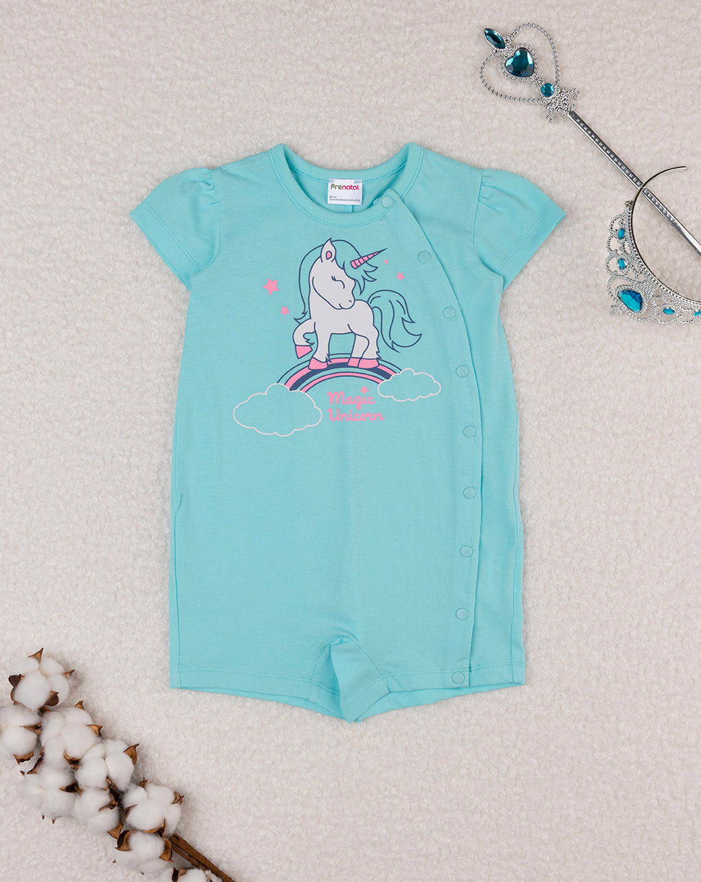 Pijama corto unicornio niña - Prénatal
