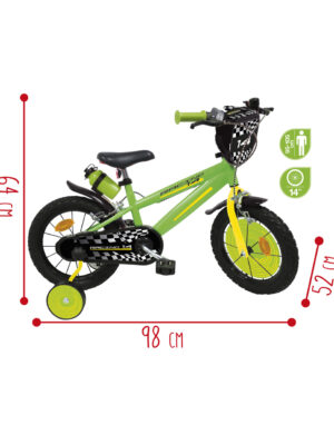 Bicicleta 14'' - verde - sun&sport - Sun&Sport