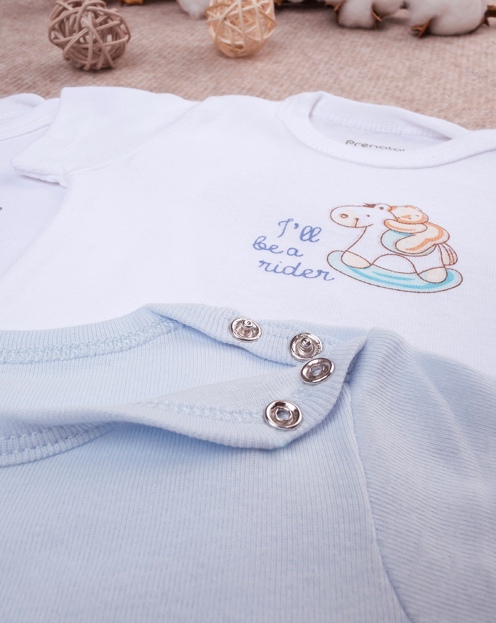 Pack x5 ropa interior de manga corta para bebé - Prénatal