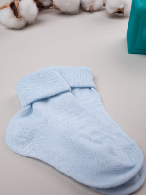 Paquete de 2 pares de calcetines azules y blancos - Prénatal