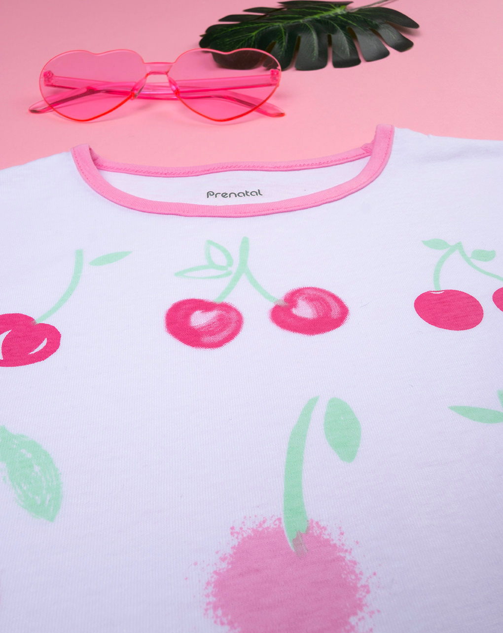 Camiseta casual para niña cerezas - Prénatal