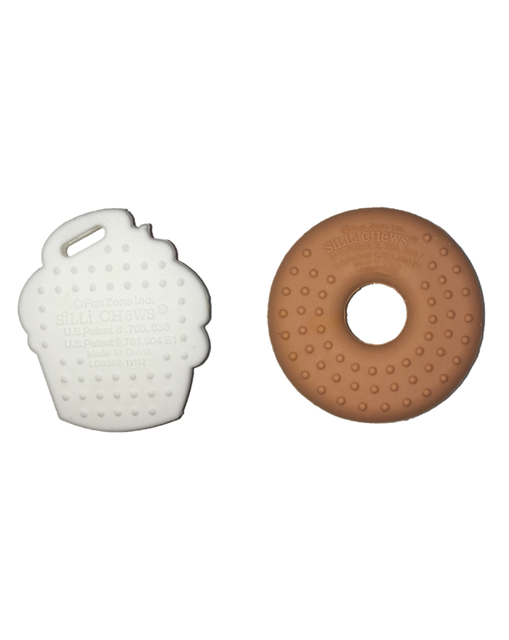Set de dentición - mini cupcake + mini donut +3m - silly chews - Sille Chews