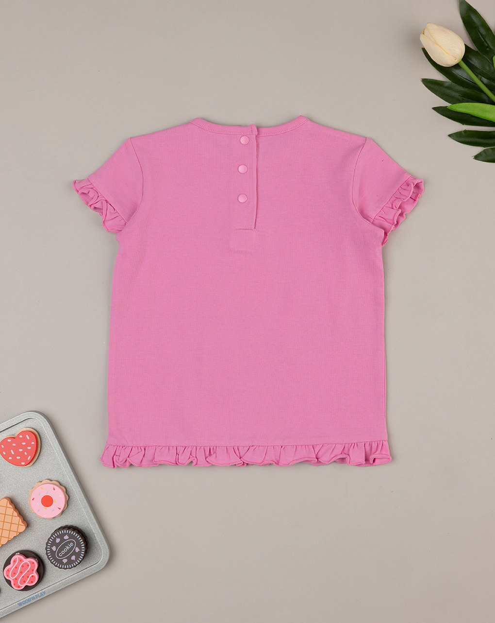 Camiseta rosa "marie" para niña - Prénatal