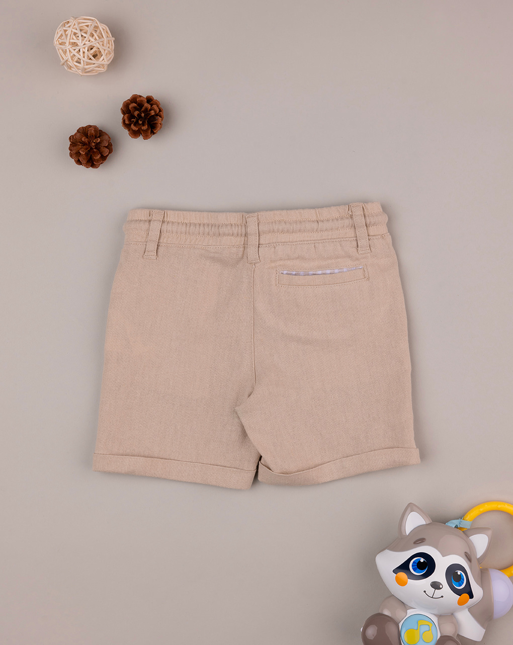 Pantalones cortos marrón - Prénatal