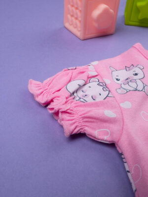 Pelele rosa 'kittens' para bebé niña - Prénatal