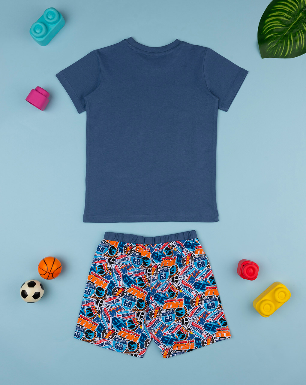 Pijama de verano para niño "hoot wheels - Prénatal
