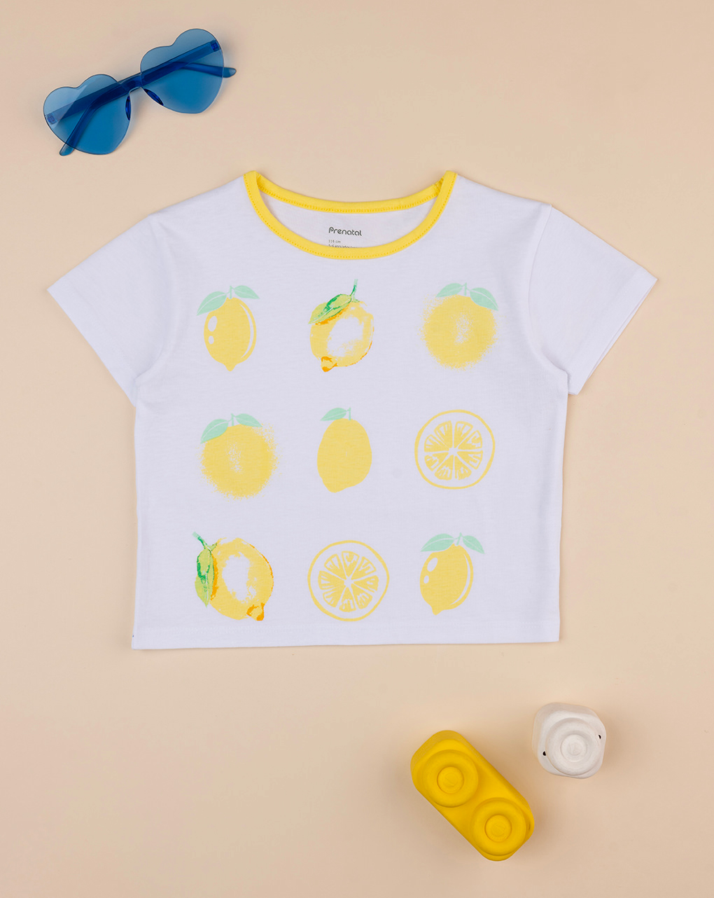 Camiseta informal para niña "limones" - Prénatal