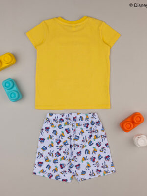 Pijama mickey de algodón orgánico para bebé - Prénatal
