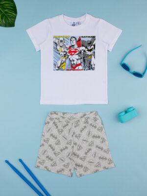 Pijama de dos piezas para niño superhéroes - Prénatal