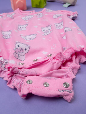 Pelele rosa 'kittens' para bebé niña - Prénatal