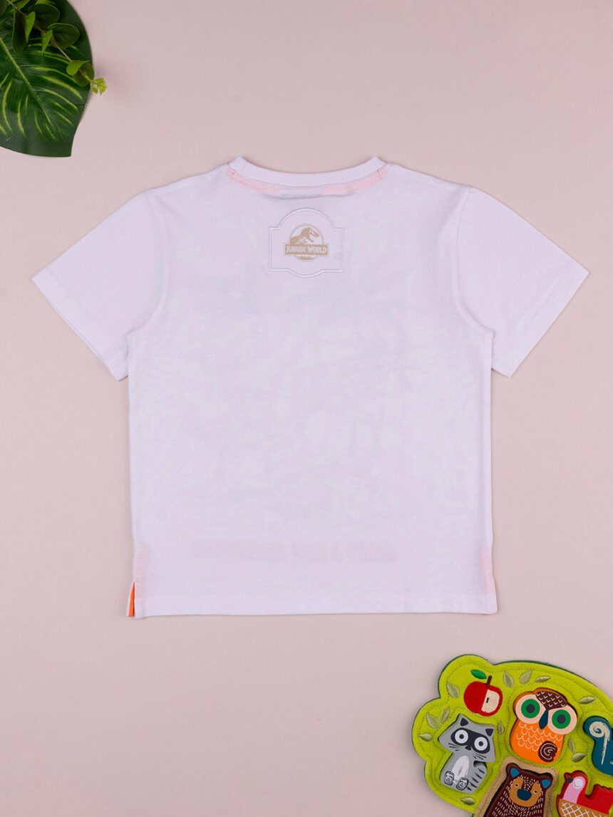 Camiseta infantil 'jurassic' de media manga - Prénatal