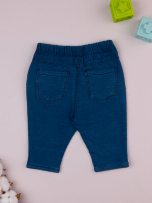 Pantalone falso denim azul bimbo - Prénatal