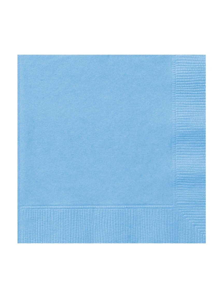 Servilleta 33 x 33 cm 20 unidades - azul claro - Bigiemme