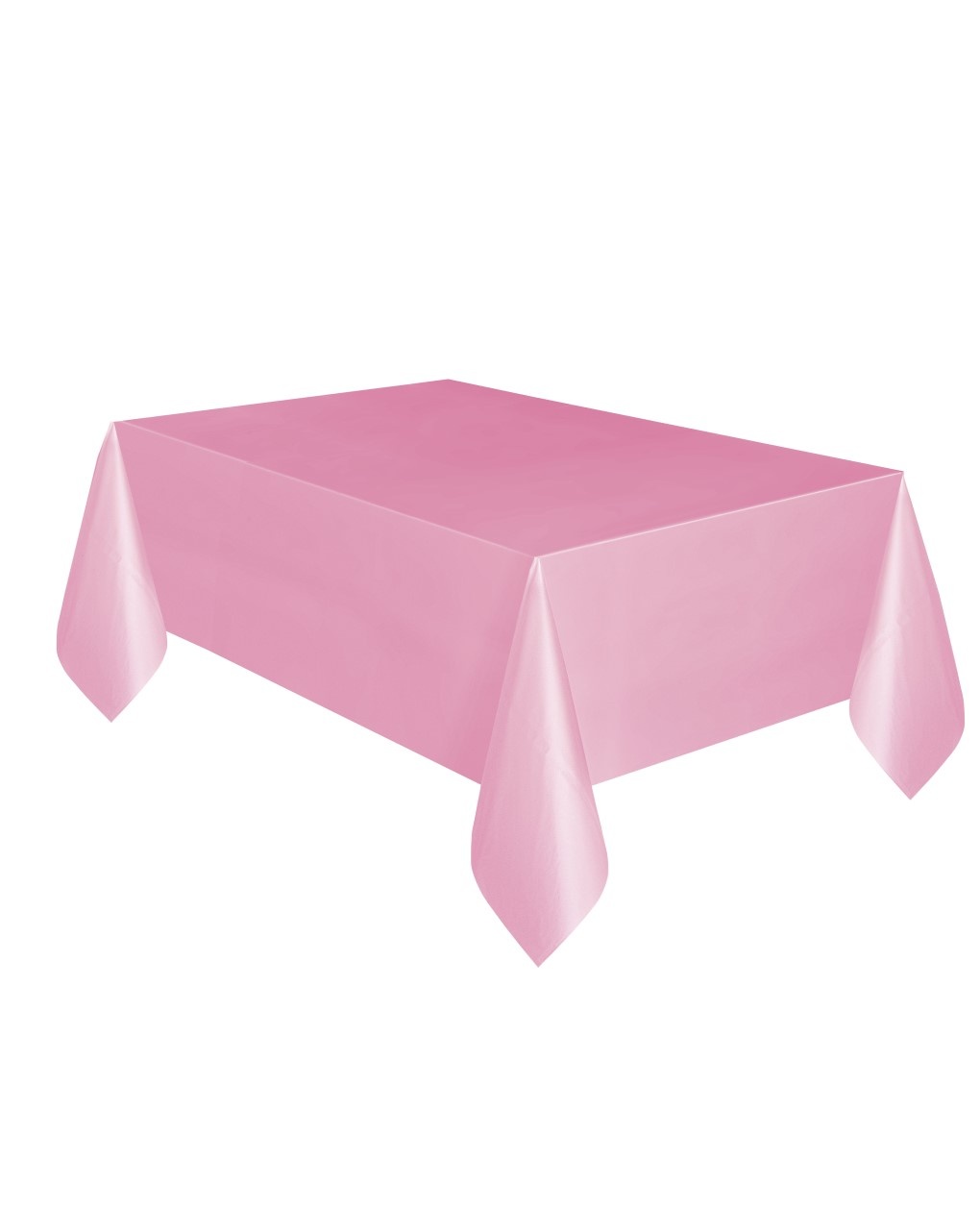Mantel de plástico 137 x 274 cm - rosa pastel - Bigiemme