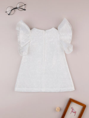 Vestido blanco para bebé niña - Prénatal
